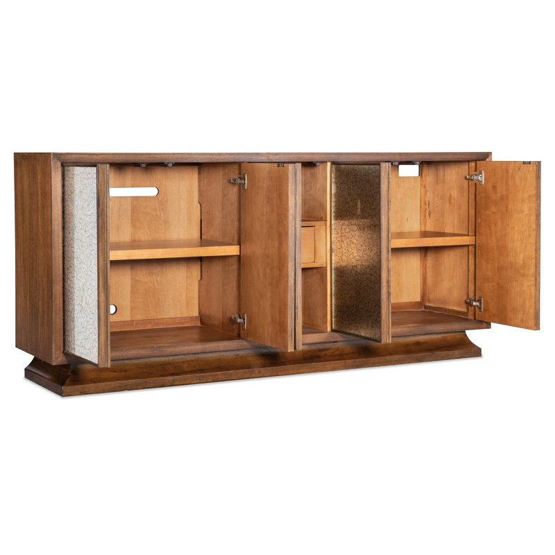 Melange 80" Lloyds Leopard Entertainment Credenza