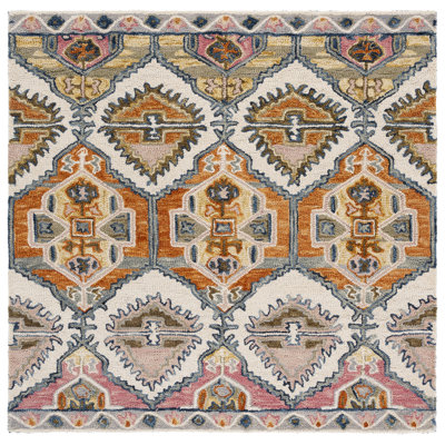 Atreyus Hand Tufted Wool Pile Southwestern Rug