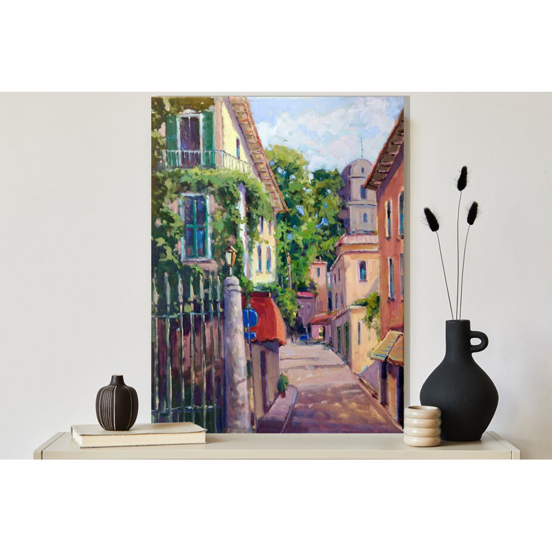 Balcony Print by John Beard, Unframed, 30" H x 24" W x 3" D