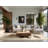 Soft Plush Eudy Valentines Modern & Contemporary Abstract Area Rug in Beige – Beige Binding-849270097