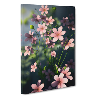 Garden Flowers - Wrapped Canvas Print