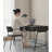 Practical Desk with Drawer, Side Pouch and Metal Legs
