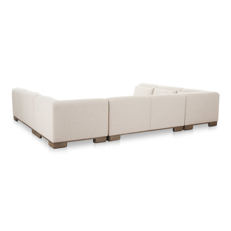 Beau U Shaped Modular Sectional Performance Fabric