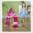 Interactive Kids Vanity Set with Light, Sound, and 15 Accessories for Creative Pretend Play, Suitable for 3-6 Years
