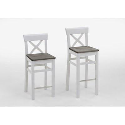 Polebridge Solid Wood Counter Stool