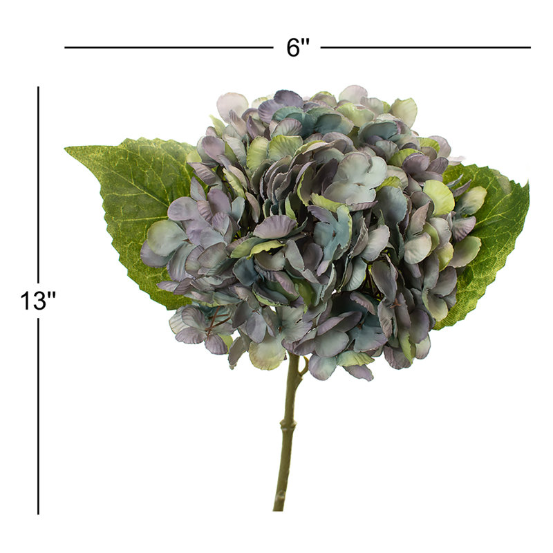 Hydrangea Stem, Blue