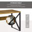 Briner Metal Base Writing Desk
