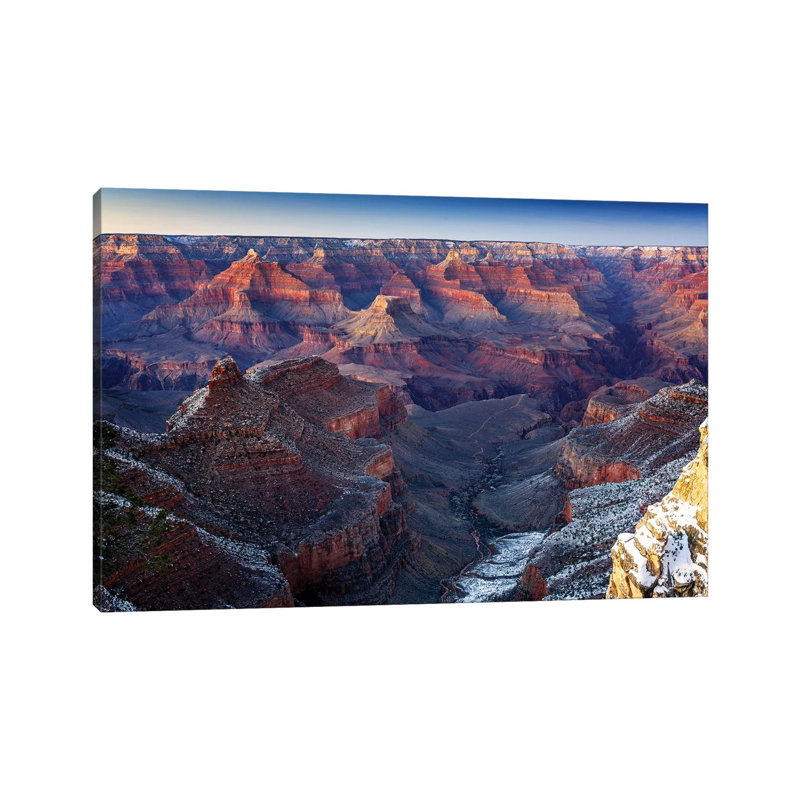 Grand Canyon South Rim I 1 Piece Wall Art on Canvas, 20.32 cm H x 30.48 cm W, Canvas