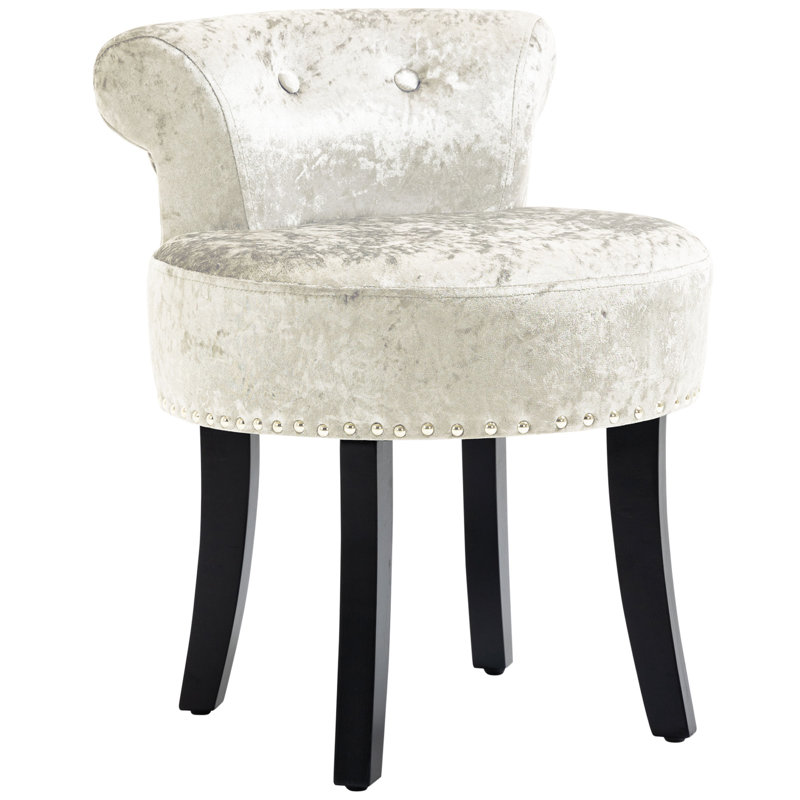 Wampsville Solid Wood Accent Stool