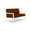 Vivant 56.25" Wide Outdoor Loveseat with Sunbrella® Cushions-215963995-186947798