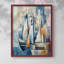NAUTICAL Series CCCCLXXXXI - Reproduction encadrée de qualité supérieure - Prêt à être accroché - Aucun clou requis-249577637-249577644