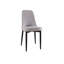 Ensemble de table de salle à manger de 51 po en verre pour personne, ensemble de cuisine avec table et chaises en métal, plateau de table rectangulaire moderne en verre trempé et chaise de salle à manger rembourrée en polyuréthane épais-1372796086-1372796080
