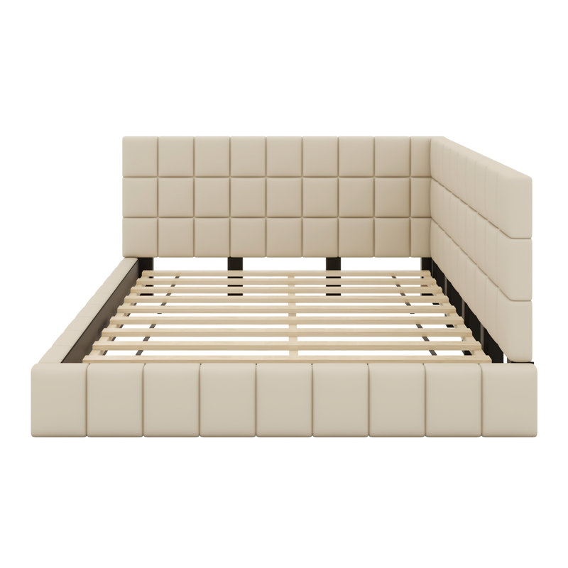 Upholstered Daybed, Beige