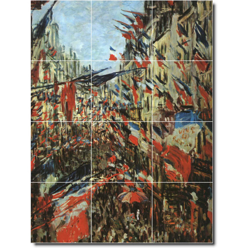 Carreau de peinture murale 24 po x 32 po 8 po x 8 po, City 06169