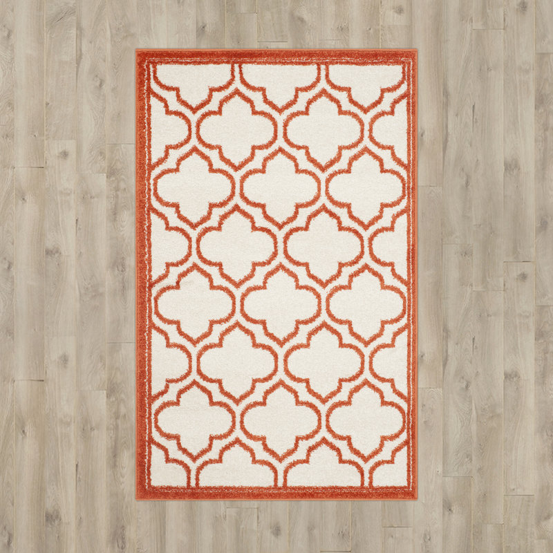 Alkmaar Performance Geometric Rug, Rectangle 3' x 5'