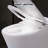 Compact Dual Flush Toilet With Self-Cleaning Wand, Foot Sensor Flush, White Night , Knob Control, Cold Water Wash, Strong Soft Close, , Smart 1/1.28 ,