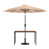 Parasol brun clair est en rupture de stock
