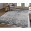 Tapis gris argenté / noir Lindstra-66476296