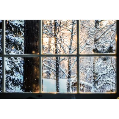 Sunset View by Icealien - Wrapped Canvas Print