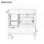 Meuble-lavabo 30 po avec lavabo en céramique-335053577