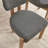 Plush Chenile Fabric Dining Chairs-828703647