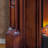 Light luxury retro carved design fireplace