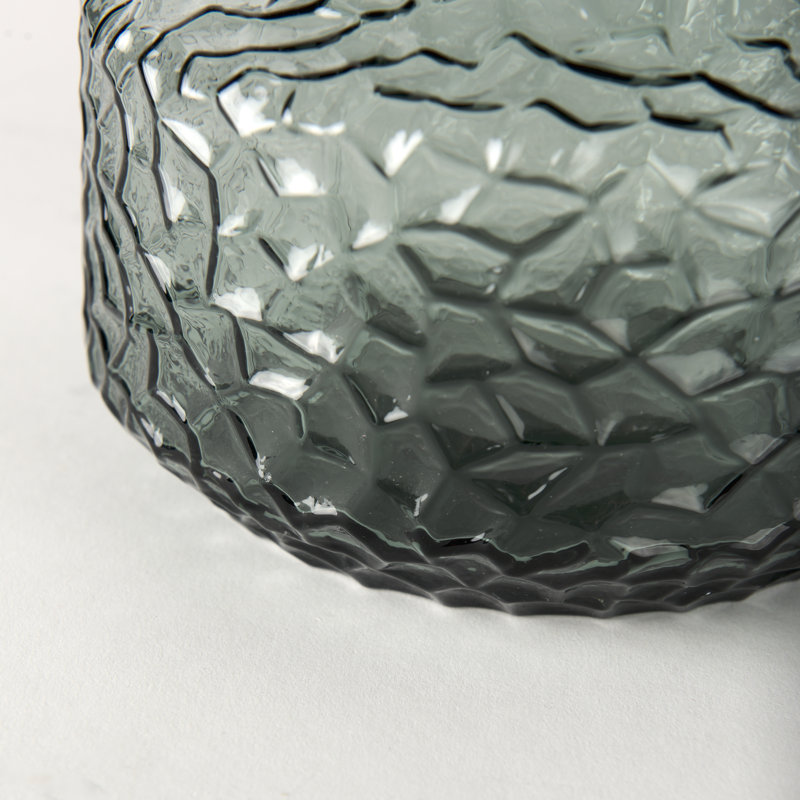 Vase de table en verre Lennys, Vert