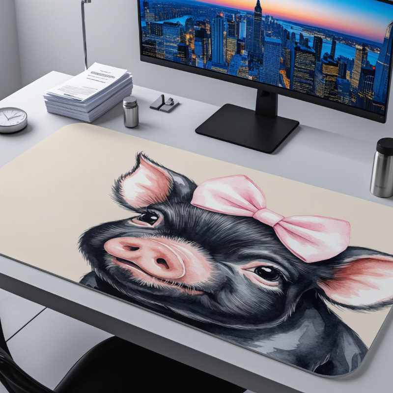 Polyester Desk Pad, 31.5x15.5