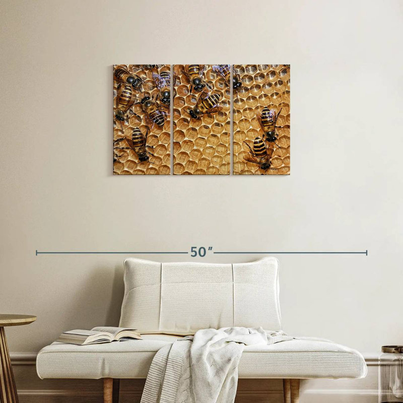Abeilles Brampt, H 20 po x l 33 po
