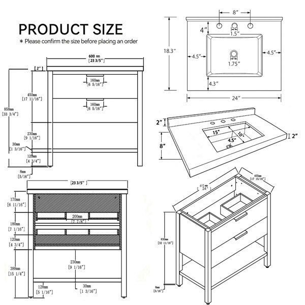 Dimensions du produit