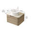 Meuble-lavabo 24 po avec lavabo rond en céramique et plateau en pierre de travertin