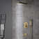 10inch 3 Function Wall Mount Complete Rainfall Shower System with Rough in-Valve