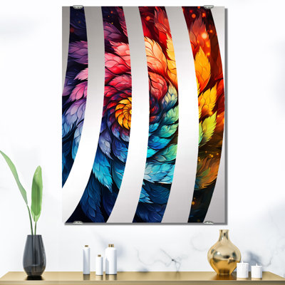 Everett - Miroir mural fractal abstrait MIR137072