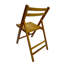 Ensemble de 4 chaises pliantes en bois massif - et 4 chaises polyvalentes couleur miel pour différents usages