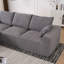 Canapé modulaire Luxora Mid-Century
