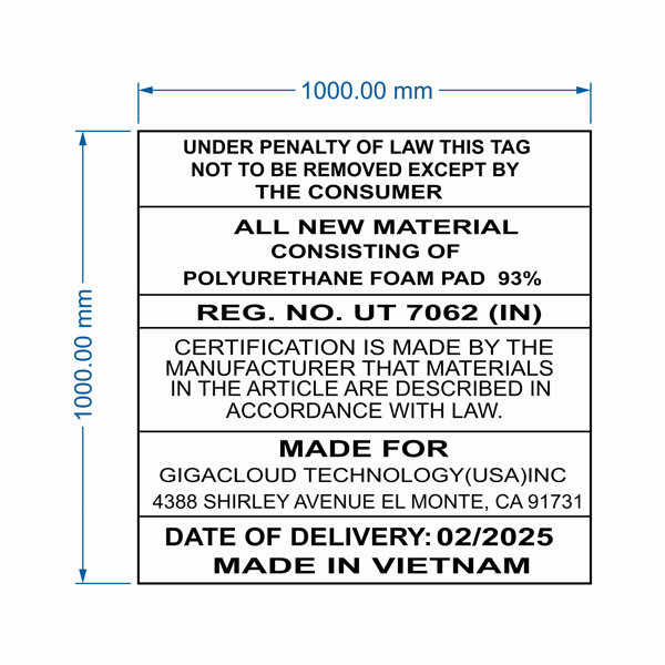 Dimensions du produit