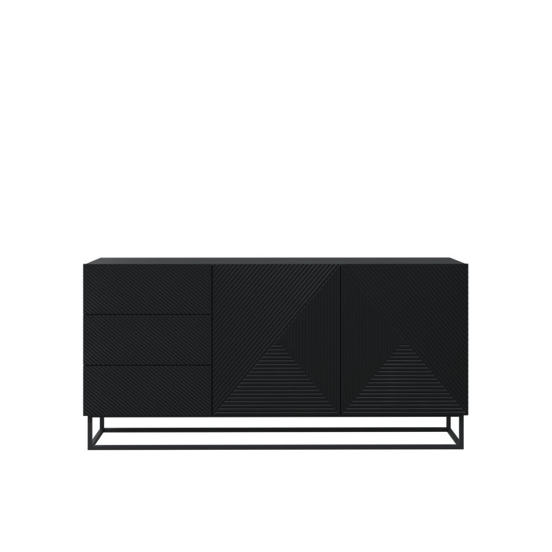 Melaher 167cm Sideboard, Black