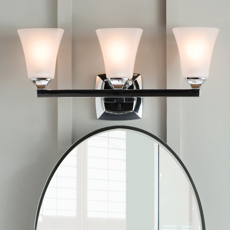 Moen Voss 3-Light Vanity Light, Chrome