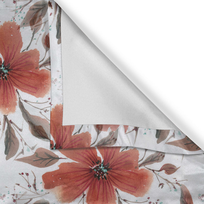 Clavon Semi Sheer Curtain
