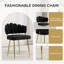 Ensemble de table de salle à manger ronde en pierre frittée et chaises en velours 2/4/6, ensemble moderne pour la salle à manger et la cuisine-716492407-716492410-716492411