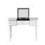 Bureau de coiffeuse en miroir avec incrustation de diamant concassé
