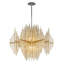 Theory 2-Light LED Unique / Statement Geometric Chandelier