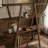 Kinsley 57" A-Frame Solid Wood Geometric Bookcase