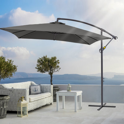 Scarlott 98.3x98.3'' Square Umbrella