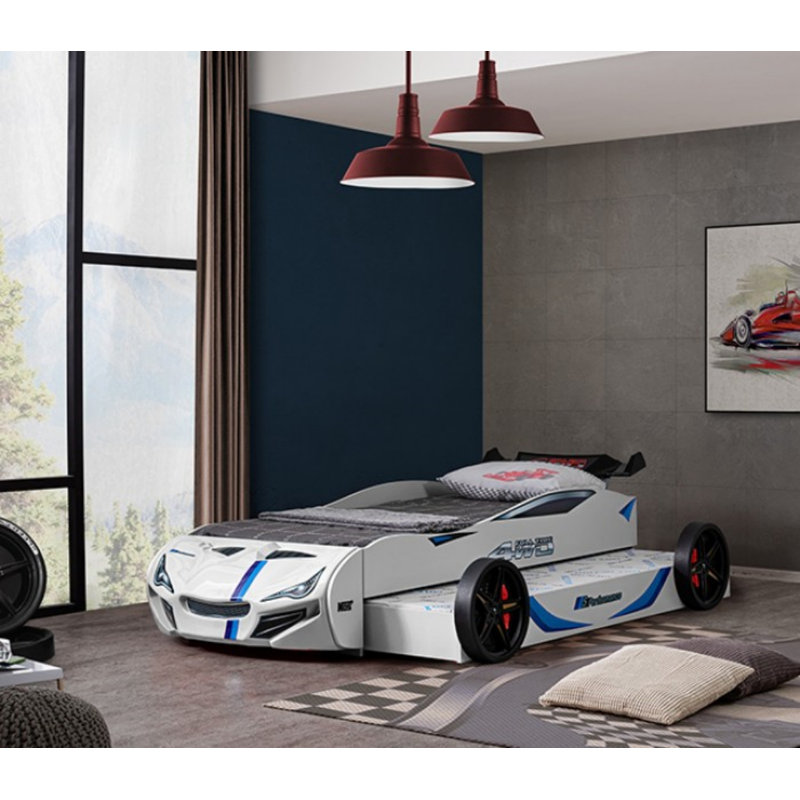 Lit voiture Liyana, Blanc