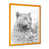 Impression dorée sur toile encadrée sélectionné