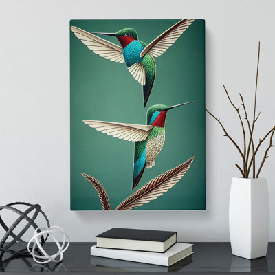 Timnath Hummingbird Traditional Vol.1 - Wrapped Canvas