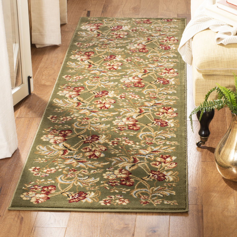 Carolane Performance Floral Rug, Runner 2'3" x 14'