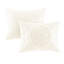 Literie en coton chenille à médaillon - Édredon double / grand moderne