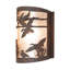 1 - Light Flush Mounted Sconce